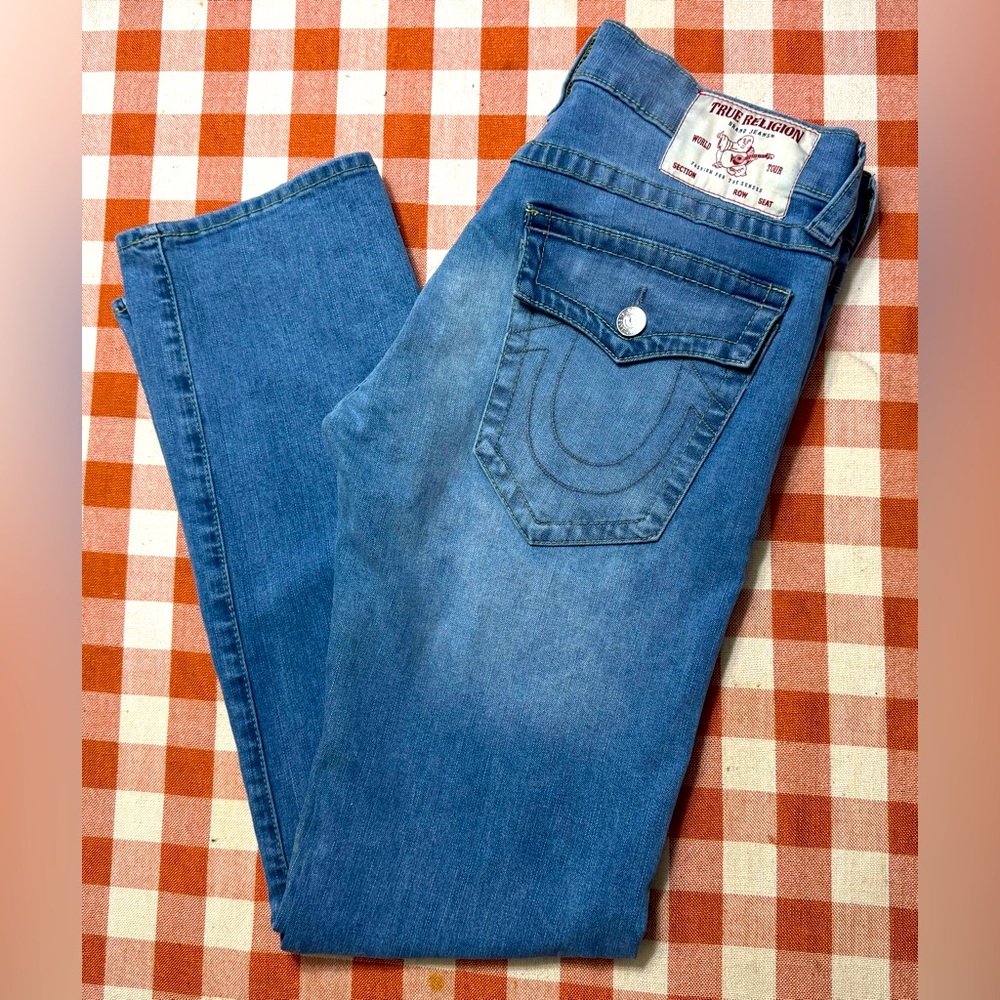 True Religion Ricky (Relaxed Straight) Jeans size 32